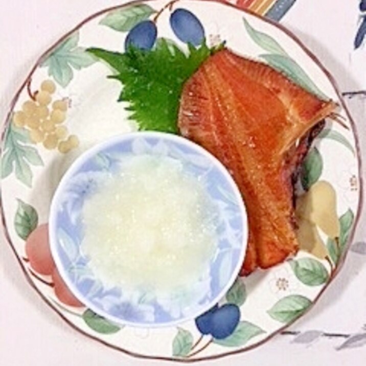 まとう鯛のみりん漬けのグリル焼き